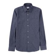 Tijdloze Sedici Denim Overhemd Aspesi , Blue , Heren