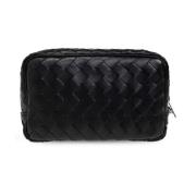 Leren handtas Bottega Veneta , Black , Heren