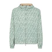 Groene Omkeerbare Jas Ss22 Fendi , Green , Heren