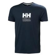 Kern Grafisch T-shirt Helly Hansen , Blue , Heren