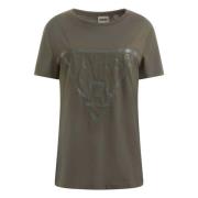 Adele T-shirt Guess , Gray , Dames