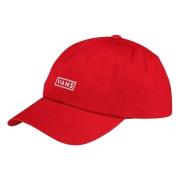 Gebogen rekening jockey cap Vans , Red , Heren