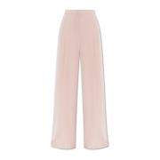 Broek Lino Max Mara , Pink , Dames