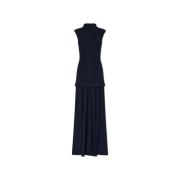 Mouwloze Jurk Jil Sander , Blue , Dames