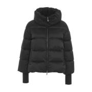 Zwarte Jas Aw24 add , Black , Dames