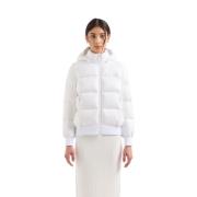 Witte Winter Donsjas Armani Exchange , White , Dames