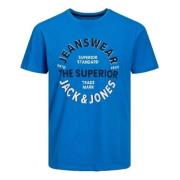 T-shirt Jack & Jones , Blue , Heren