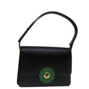 Pre-owned Leather louis-vuitton-bags Louis Vuitton Vintage , Green , D...