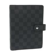 Pre-owned Canvas wallets Louis Vuitton Vintage , Black , Dames