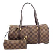 Pre-owned Canvas louis-vuitton-bags Louis Vuitton Vintage , Brown , Da...