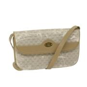 Pre-owned Canvas shoulder-bags Gucci Vintage , Beige , Dames