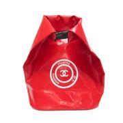 Pre-owned Fabric chanel-bags Chanel Vintage , Red , Dames