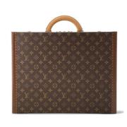 Pre-owned Canvas louis-vuitton-bags Louis Vuitton Vintage , Brown , Da...