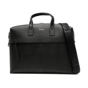 Zwarte Heren Tas met Dubbele Rits PS By Paul Smith , Black , Heren