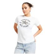 Chuck Patch Leopard Infill TEE T-shirt Converse , White , Dames