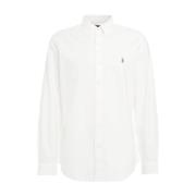 Klassiek Wit Oxford Overhemd Ralph Lauren , White , Heren