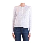 Witte Trui Elegante Klassieke Stijl Ralph Lauren , White , Dames