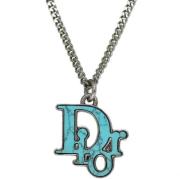 Pre-owned Metal dior-jewelry Dior Vintage , Blue , Dames