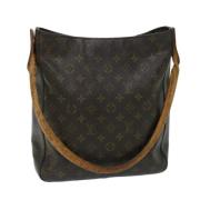 Pre-owned Canvas louis-vuitton-bags Louis Vuitton Vintage , Brown , Da...