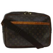 Pre-owned Canvas shoulder-bags Louis Vuitton Vintage , Brown , Dames