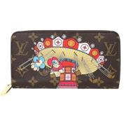 Pre-owned Canvas wallets Louis Vuitton Vintage , Brown , Dames