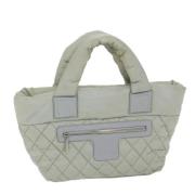 Pre-owned Nylon chanel-bags Chanel Vintage , Gray , Dames