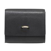 Pre-owned Leather clutches Hermès Vintage , Black , Dames