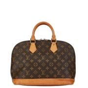 Pre-owned Canvas handbags Louis Vuitton Vintage , Brown , Dames