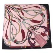 Pre-owned Silk scarves Louis Vuitton Vintage , Multicolor , Dames