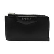 Pre-owned Canvas wallets Givenchy Pre-owned , Black , Dames