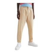 Chino Broek Tommy Jeans , Beige , Heren