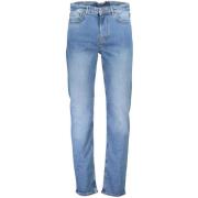 Lichtblauwe Katoenen Jeans & Broek Napapijri , Blue , Heren