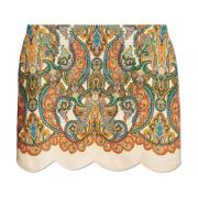 Rok met decoratieve print Zimmermann , Multicolor , Dames