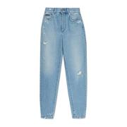 Jeans met logo Dolce & Gabbana , Blue , Dames