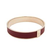 Pre-owned Leather bracelets Hermès Vintage , Pink , Dames