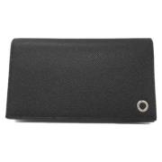 Pre-owned Leather wallets Bvlgari Vintage , Black , Dames