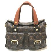 Pre-owned Canvas louis-vuitton-bags Louis Vuitton Vintage , Brown , Da...