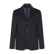 Kasjmier Blazer met Pettorina Herno , Blue , Heren