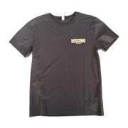 Katoenen T-shirt met korte mouwen voor mannen Moschino , Black , Heren