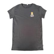 Katoenen T-shirt met korte mouwen voor vrouwen Moschino , Black , Dame...