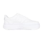 Witte Court Vision High Sneakers Nike , White , Dames