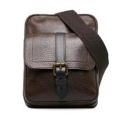 Pre-owned Leather crossbody-bags Louis Vuitton Vintage , Brown , Dames