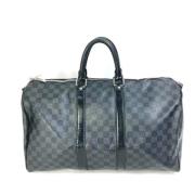 Pre-owned Fabric louis-vuitton-bags Louis Vuitton Vintage , Gray , Dam...