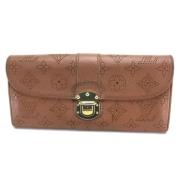 Pre-owned Leather wallets Louis Vuitton Vintage , Brown , Dames