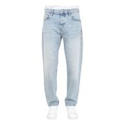 Vintage Retro Denim Jeans Armani Exchange , Blue , Heren