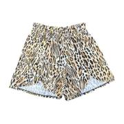 Dames Shorts, Katoen, Stijlvol Model A67069418 Moschino , Multicolor ,...