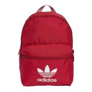 Rode Adicolor Rugzak voor Mannen en Vrouwen Adidas Originals , Red , U...