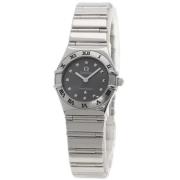 Pre-owned Stainless Steel watches Omega Vintage , Gray , Dames