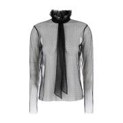 Zwarte Shirt Camicia Philosophy di Lorenzo Serafini , Black , Dames