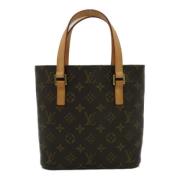 Pre-owned Canvas louis-vuitton-bags Louis Vuitton Vintage , Brown , Da...